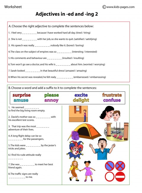 adjectives-in-ed-and-ing-2-worksheet